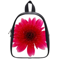 Flower Isolated Transparent Blossom School Bags (small)  by Nexatart