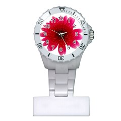 Flower Isolated Transparent Blossom Plastic Nurses Watch by Nexatart