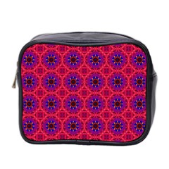 Retro Abstract Boho Unique Mini Toiletries Bag 2-side by Nexatart