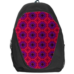 Retro Abstract Boho Unique Backpack Bag by Nexatart