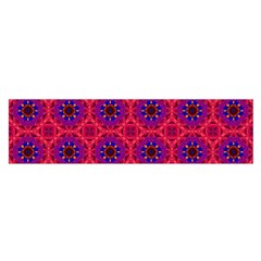 Retro Abstract Boho Unique Satin Scarf (oblong) by Nexatart