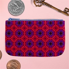 Retro Abstract Boho Unique Large Coin Purse