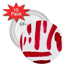 Paint Paint Smear Splotch Texture 2 25  Buttons (10 Pack)  by Nexatart