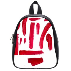 Paint Paint Smear Splotch Texture School Bags (small)  by Nexatart