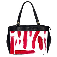 Paint Paint Smear Splotch Texture Office Handbags (2 Sides)  by Nexatart