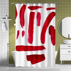 Paint Paint Smear Splotch Texture Shower Curtain 48  X 72  (small)  by Nexatart