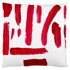 Paint Paint Smear Splotch Texture Large Cushion Case (one Side) by Nexatart