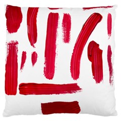 Paint Paint Smear Splotch Texture Standard Flano Cushion Case (one Side) by Nexatart