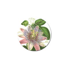 Passion Flower Flower Plant Blossom Golf Ball Marker (4 Pack) by Nexatart