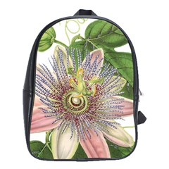 Passion Flower Flower Plant Blossom School Bags (xl)  by Nexatart