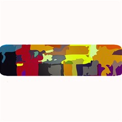 Abstract Vibrant Colour Large Bar Mats by Nexatart