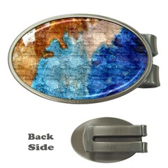 Painted Texture              Money Clip (oval) by LalyLauraFLM