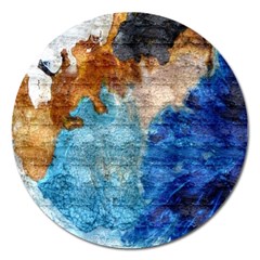 Painted Texture              Magnet 5  (round) by LalyLauraFLM