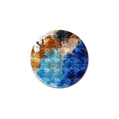 Painted Texture              Golf Ball Marker by LalyLauraFLM