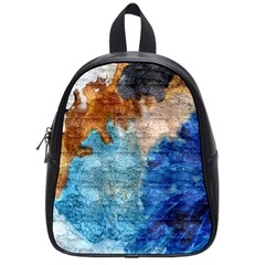 Painted Texture              School Bag (small) by LalyLauraFLM