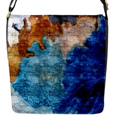 Painted Texture              Flap Closure Messenger Bag (s) by LalyLauraFLM