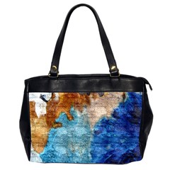 Painted Texture              Oversize Office Handbag (2 Sides) by LalyLauraFLM