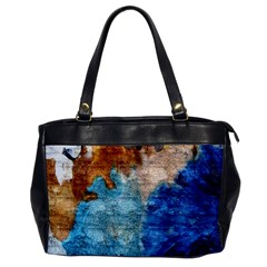 Painted Texture              Oversize Office Handbag by LalyLauraFLM