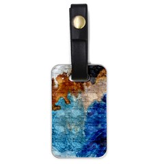 Painted Texture              Luggage Tag (one Side) by LalyLauraFLM