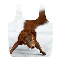 Squirrel Wild Animal Animal World Full Print Recycle Bags (L) 