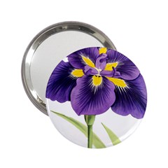 Lily Flower Plant Blossom Bloom 2 25  Handbag Mirrors by Nexatart