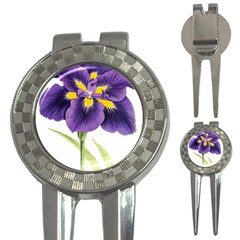 Lily Flower Plant Blossom Bloom 3-in-1 Golf Divots by Nexatart