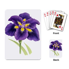 Lily Flower Plant Blossom Bloom Playing Card by Nexatart