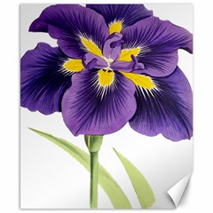 Lily Flower Plant Blossom Bloom Canvas 8  X 10  by Nexatart