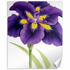 Lily Flower Plant Blossom Bloom Canvas 16  X 20   by Nexatart