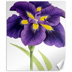 Lily Flower Plant Blossom Bloom Canvas 20  X 24   by Nexatart