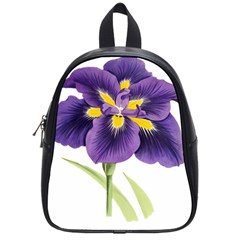 Lily Flower Plant Blossom Bloom School Bags (small)  by Nexatart