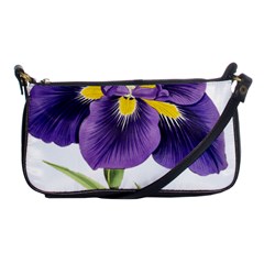 Lily Flower Plant Blossom Bloom Shoulder Clutch Bags by Nexatart