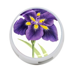 Lily Flower Plant Blossom Bloom 4-port Usb Hub (one Side) by Nexatart