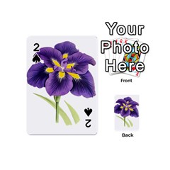 Lily Flower Plant Blossom Bloom Playing Cards 54 (mini)  by Nexatart