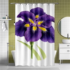 Lily Flower Plant Blossom Bloom Shower Curtain 48  X 72  (small)  by Nexatart