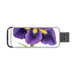 Lily Flower Plant Blossom Bloom Portable Usb Flash (two Sides) by Nexatart