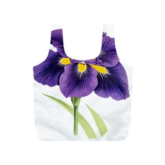 Lily Flower Plant Blossom Bloom Full Print Recycle Bags (s)  by Nexatart