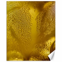 Beer Beverage Glass Yellow Cup Canvas 16  X 20   by Nexatart