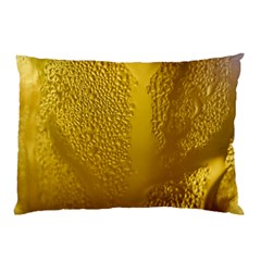 Beer Beverage Glass Yellow Cup Pillow Case (two Sides) by Nexatart