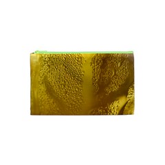 Beer Beverage Glass Yellow Cup Cosmetic Bag (xs) by Nexatart