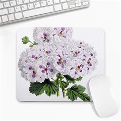 Flower Plant Blossom Bloom Vintage Large Mousepads by Nexatart