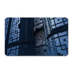 Graphic Design Background Magnet (rectangular) by Nexatart