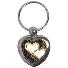 Lover Romantic Couple Apart Key Chains (heart)  by Nexatart