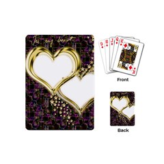 Lover Romantic Couple Apart Playing Cards (mini) 