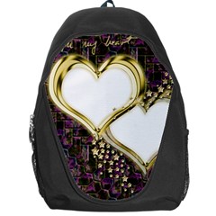 Lover Romantic Couple Apart Backpack Bag by Nexatart