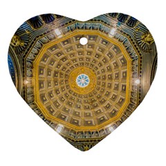 Arches Architecture Cathedral Ornament (heart) by Nexatart