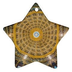 Arches Architecture Cathedral Star Ornament (two Sides)