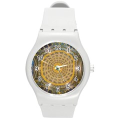 Arches Architecture Cathedral Round Plastic Sport Watch (m) by Nexatart