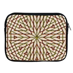 Kaleidoscope Online Triangle Apple Ipad 2/3/4 Zipper Cases by Nexatart