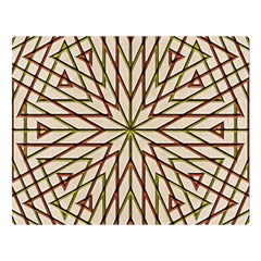 Kaleidoscope Online Triangle Double Sided Flano Blanket (large)  by Nexatart